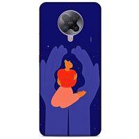 Xiaomi Poco F2 Pro Kılıf Depresyon (7) Telefon Kılıfı Koyu Kahverengi