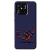 Xiaomi Redmi 10C Kılıf HD Desen Baskılı Arka Kapak + Temperli Cam - DeadPool 3