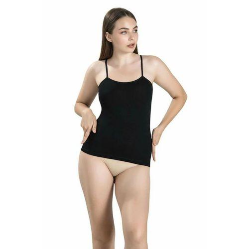 3 Lü Paket Siyah Ip Askılı Atlet 503