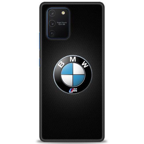 Samsung Galaxy A91 / S10 Lite Kılıf HD Baskılı Kılıf - Bmw + Tam Ekran Koruyucu