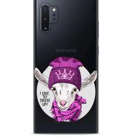 Zoologix (100) Samsung Galaxy Note 10 Plus Şeffaf Kılıf Silikon Desenli