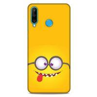 Emojix (86) Huawei P30 Lite Kılıf Silikon Kapak Desenli