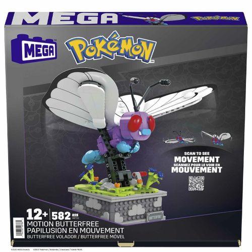 HKT22 MEGA™ Pokémon™ Motion Butterfree 582 parça +12 yaş