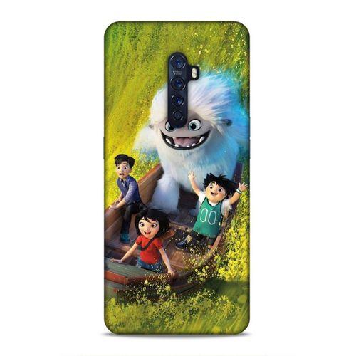 Oppo Reno 2 Uyumlu Kılıf BMovie (46) Core Armor Kılıf Tropikal orman yeşili