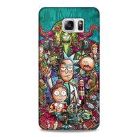 Samsung Galaxy Note 5 Uyumlu Kılıf Rick And Morty (32) Soft Silikon Kılıf Cronenberg Morty
