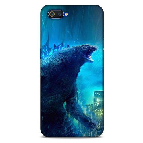 Oppo Realme C2 Kılıf Dragons (33) Hybrid Kılıf Godzilla