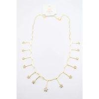 Yıldız Sallantılı Kolye - Altın