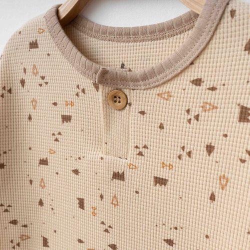 Eslenza Organik Waffle 2'li Takım 2080 Bej