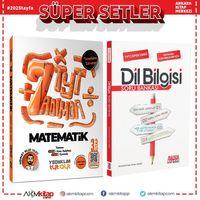 Yediiklim Yedi Adımda Temelden Zirveye Matematik Konu Anlatımlı Soru 3.Kitap ve AKM Dil Bilgisi Soru Bankası Seti 2 Kitap