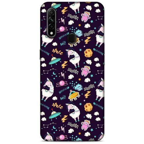 Spacex (47) Tema Crystal Flex Kılıf Oppo A31 Kılıf
