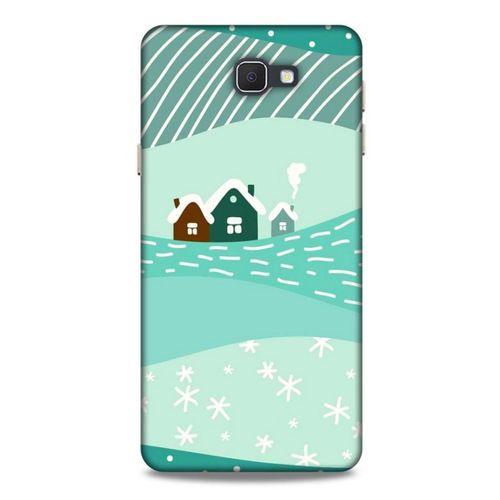 Samsung Galaxy J7 Prime Kılıf Snowix (16) Kalın Kılıf Su Yeşili