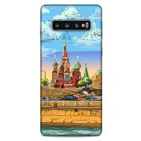 Cityx (33) Samsung Galaxy S10 Kılıf Silikon Kapak Desenli