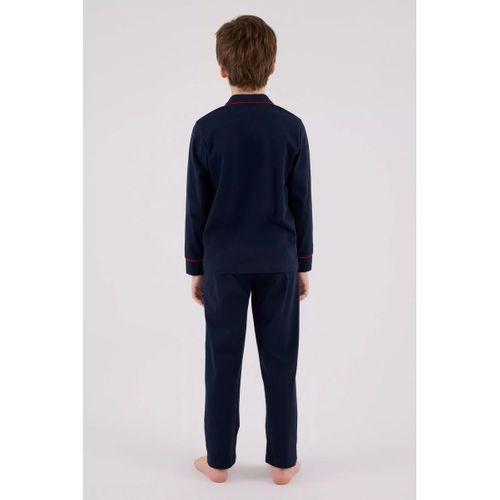 U.s. Polo Assn Gömlek Pijama Us2234-4 Lacivert