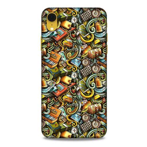 Graffitix (50) Desenli Silikon Kapak Apple iPhone XR Kılıf