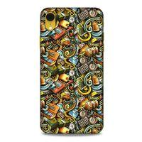 Graffitix (50) Desenli Silikon Kapak Apple iPhone XR Kılıf