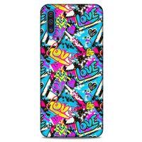 Graffitix (23) Desenli Silikon Kapak Samsung Galaxy A30s Kılıf