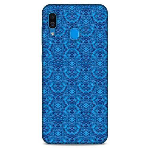 Nazarium (35) Desenli Silikon Kapak Samsung Galaxy A30 Kılıf