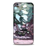 Lopard Apple Iphone 6 Uyumlu Kılıf Soyut Sanat (39) Baskılı Liquid Crystal Kılıf