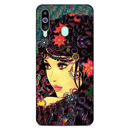 Lopard Samsung Galaxy M40 Uyumlu Kılıf Sürreal Yüzler ♀ (41) Tank Kılıf Baskılı