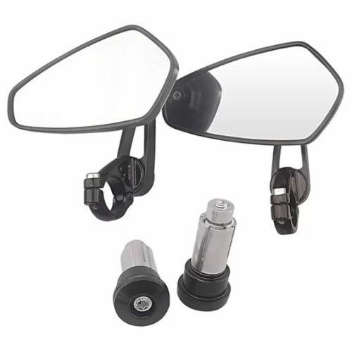 Motosiklet Gidon Aynası Siyah Tak Kullan