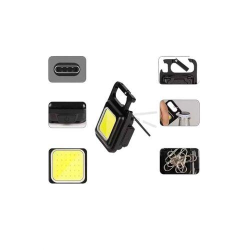 Anahtarlık Çok Amaçlı Mıknatıslı Taşınabilir Işık Led Şarjlı