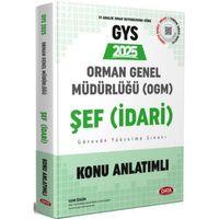 2025 OGM Orman Genel Müdürlüğü Unvan Değişikliği Sınavı Konu Anlatımlı Data Yayınları