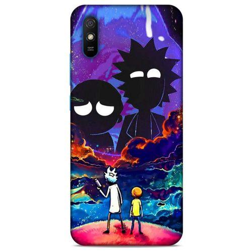 Xiaomi Redmi 9A Uyumlu Kılıf Rick And Morty (46) Core Armor Kılıf Decoy Ricks