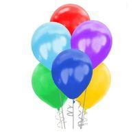 Metalik Renkli Karışık Balon 26cm 100Lü