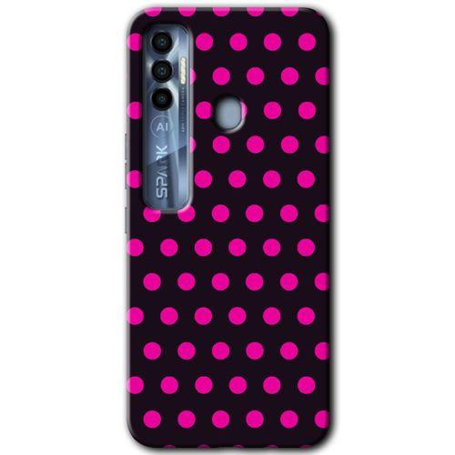 Tecno Spark 7 Pro HD Baskılı Kılıf + 9D Tam Ekran Koruyucu - Exlusive Design 4