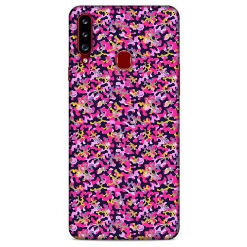 Kamuflaj 12 Samsung Galaxy A20s Kılıf Silikon Kapak