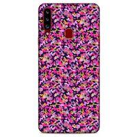 Kamuflaj 12 Samsung Galaxy A20s Kılıf Silikon Kapak