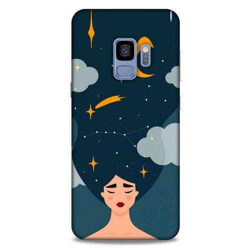 Samsung Galaxy S9 Kılıf Depresyon (26) Tpu Silikon Kılıf Açık Kahverengi