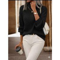 Kadın Uzun Kollu Balıkçı Yaka Triko Bluz