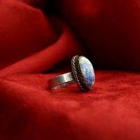 Gümüş Kalsedon Kadın Yüzük