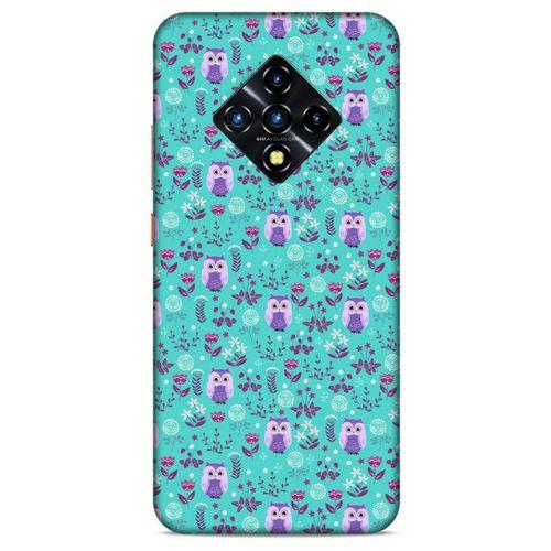 Lopard İnfinix Zero 8 Uyumlu Kılıf Baykuşlar (39) Liquid Crystal Kılıf
