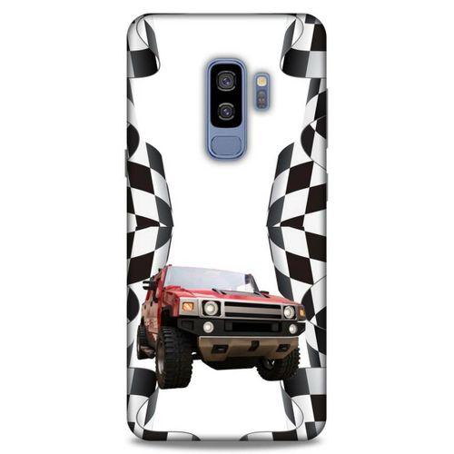 Lopard Samsung Galaxy S9 Plus Uyumlu Kılıf PickUpX (24) Darbe Emici Kılıf Kırmızı Hummel