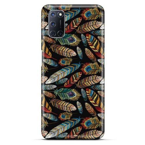 Alcatel 3x 2020 Kılıf Desenli Özel Seri Tüyler (28) Arka Kapak