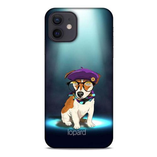 Apple iPhone 12 Kılıf FunnyMaX (5) Koruma Kabı Yeşil Köpek