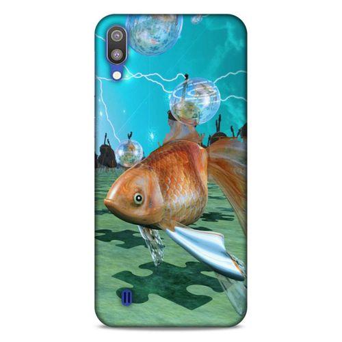 Lopard Samsung Galaxy M10 Uyumlu Kılıf Manipülasyon ☻ (29) Arka Koruma Kılıfı Baskılı