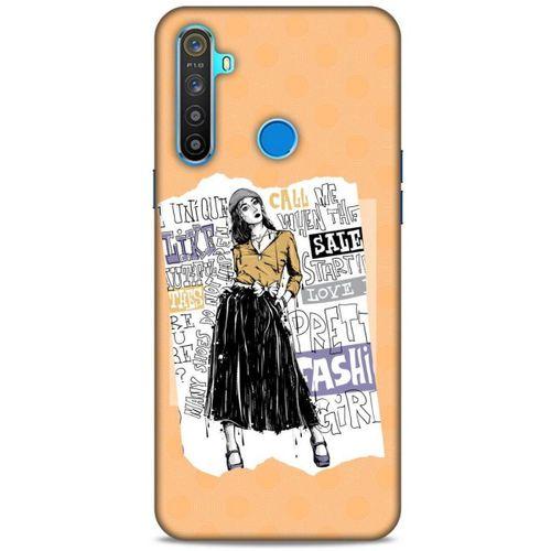 Sokak Modası 51 Oppo Realme 5i Kılıf Desenli Silikon