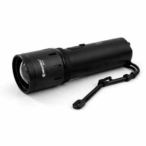 Bedotech Bd-6 30w Tg + Rgb Led Alüminyum Alaşımlı Zoomlu Type-c Pil Göstergeli  El Feneri