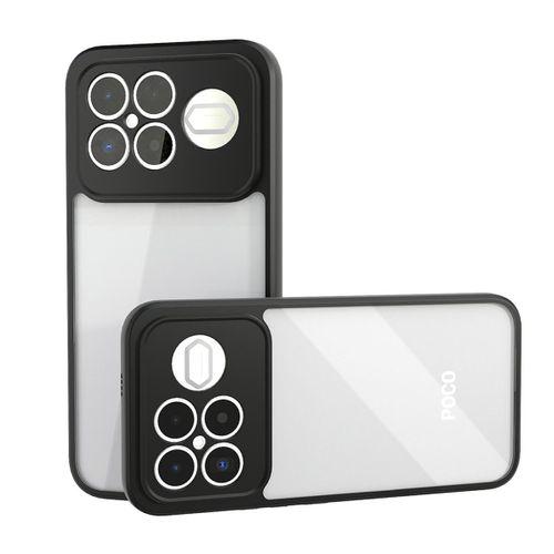 Xiaomi Poco F8 Ultra Kılıf Kamera Korumalı Şeffaf Arka Yüzey Zore New Roll Kapak