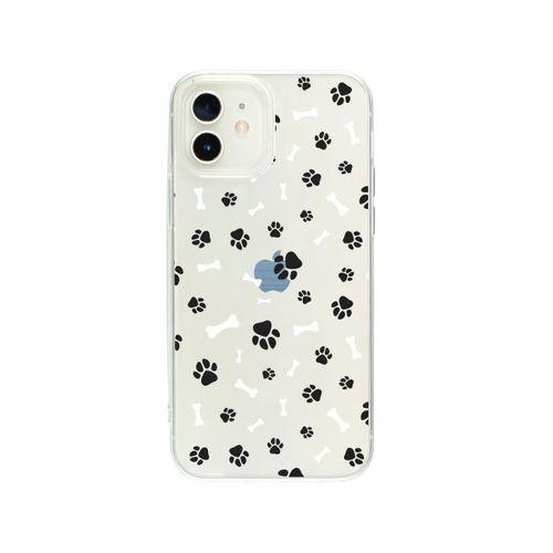 iPhone 12 Mini Pati & Kemik Beyaz Premium Şeffaf Silikon Kılıf