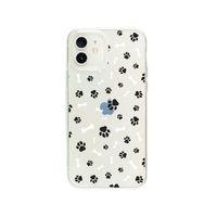 iPhone 12 Mini Pati & Kemik Beyaz Premium Şeffaf Silikon Kılıf
