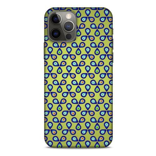 Nazarium (4) Desenli Silikon Kapak Apple iPhone 12 Pro Kılıf