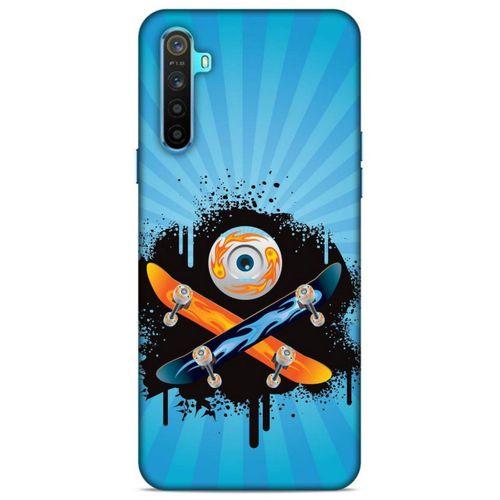 Lopard Oppo Realme 6i Uyumlu Kılıf Tattoo's (13) Silikon Kap Snowboard