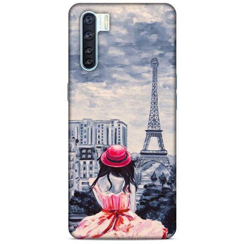 Cityx (40) Oppo A91 Kılıf Silikon Kapak Desenli