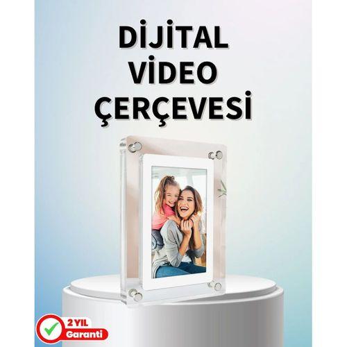 Dayanıklı Ve Hafif Tasarım – 7 İnç Dijital Fotoğraf Çerçevesi Ev Ve Ofis İçin