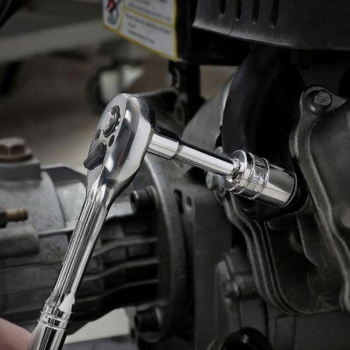 WORKPRO WP202541 3/8'’ CR-V 24 Parça Metrik/İnç Ağır Hizmet Lokma Takımı