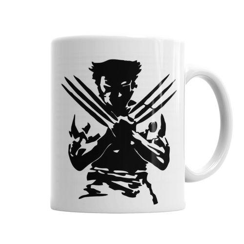 Wolverine White Kupa Bardak Porselen